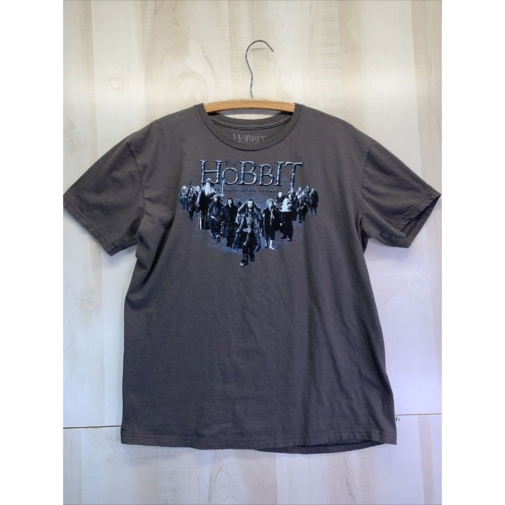 The Hobbit An Unexpected Journey Licensed Movie T Shirt Gray Adult Unisex-4754